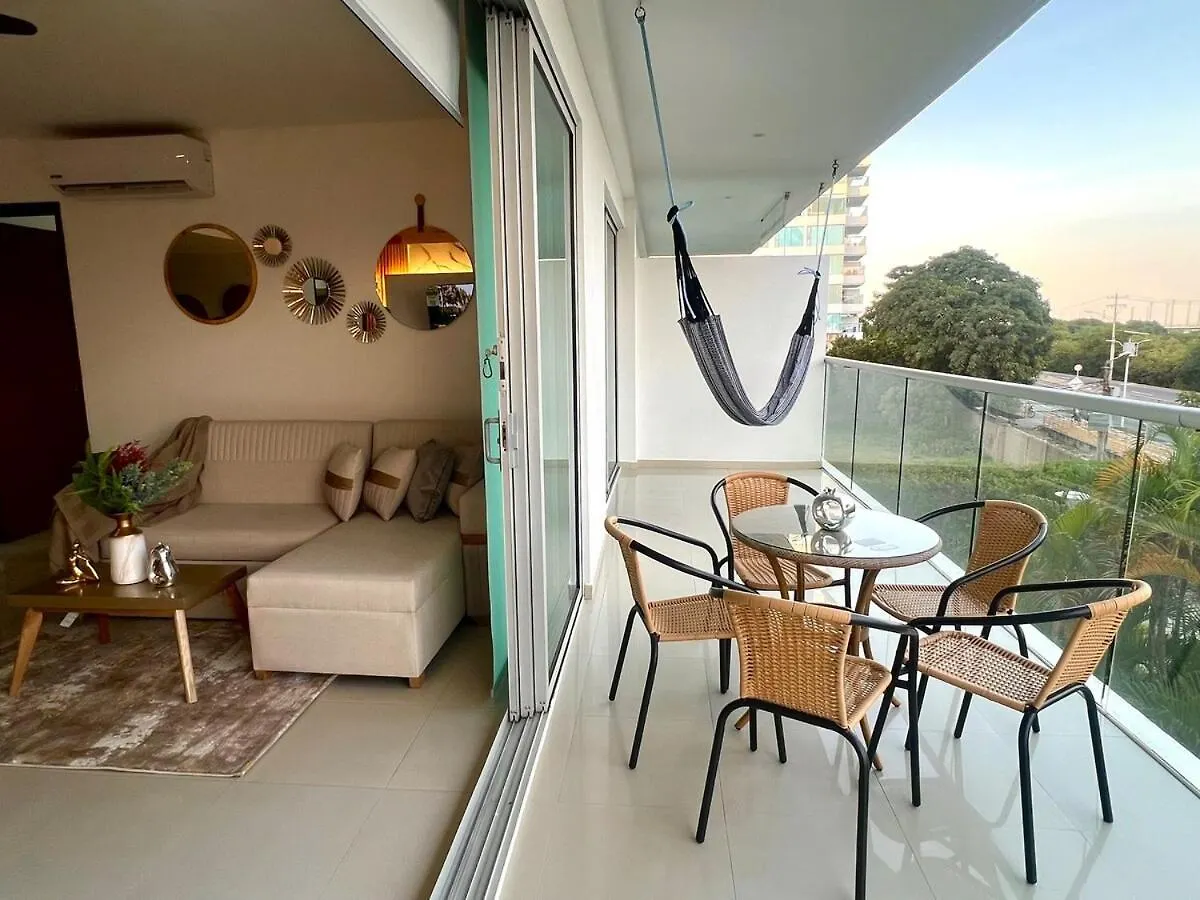 Luxury, Central Y Exclusivo1 Linea Playa Privada Cartagena Apartmán