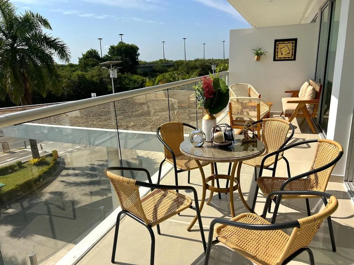 Apartmán Luxury, Central Y Exclusivo1 Linea Playa Privada Cartagena