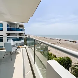 Apartamento 2 Morros. Vista Mar Y Salida Playa, Cartagena
